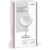 Babyliss 9436E Make-up Spiegel - Rond - Roestvrijstaal - LED Verlichting