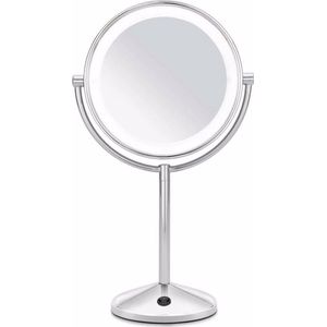 Babyliss 9436E Make-up Spiegel - Rond - Roestvrijstaal - LED Verlichting