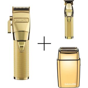 Babyliss Skeleton gold + GoldFX tondeuse + Shaver Gold