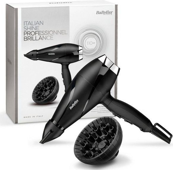 BaByliss - Shine Pro 2200 Föhn - Diffuser - 2200 Watt - Made in Italy