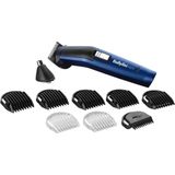 BARBERO BABYLISS Multigroom-tondeuse, 60 minuten, auton, 6 accessoires, neus, 1 mm, met tas