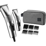 BaByliss Haarschneider 7755PE The Steel Edition Professioneller Haarschneider + Mini-Trimmer