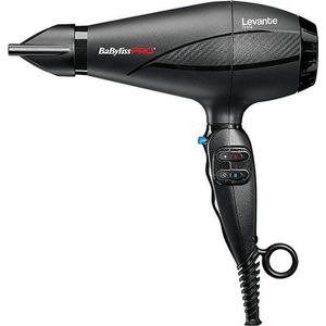 BaByliss PRO Dryers Levante 2100W Ionic Haarföhn Black