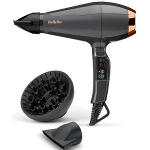 BaByliss - Air Pro 2200 - Föhn - Zwart - Ionische Anti-Pluis Functie