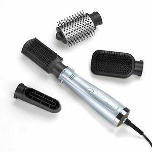 BaByliss Hydro-Fusion Smooth & Shape Föhnborstel AS774E - Advanced Dual Ionic Airstyler, 1000W, Plas