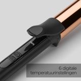 BaByliss - Salon Brilliance C459E - Krultang - 32mm - Titanium - 6 Temperaturen