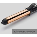 BaByliss - Salon Brilliance C459E - Krultang - 32mm - Titanium - 6 Temperaturen