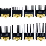 Babyliss 4Artists Premium Clipper Guards - Zwart - 8 Stuks - Nylon Glasvezel