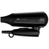 Braun - Satin Hair 3 Style & Go - Föhn - Zwart - IONIC Technologie