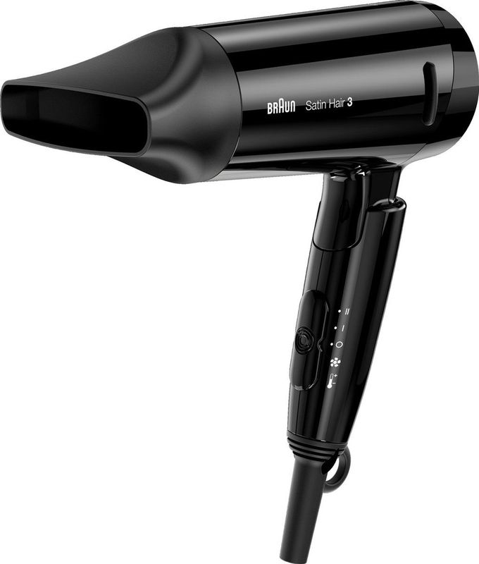 Braun Satin Hair 3 Style&Go IONTEC Reishaardroger, HD350, 1600W, 100-240V