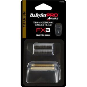 BaByliss Pro 4Artists Scheerkop Double Foil FX3 Shaver (FXX3RFBE)