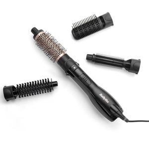 BaByliss Smooth Finish 1000 AS122E Föhnborstel - 1200W [Airstyler] - Multistyler met 4 opzetstukken - Ionisch - Coolshot - 3 warme standen