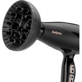 BaByliss Power Pro 2300 6716DE Föhn - Föhn met diffuser en 2 extra blaasmonden - 122 km/u - Coolshot