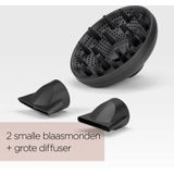 BaByliss Power Pro 2300 6716DE Föhn - Föhn met diffuser en 2 extra blaasmonden - 122 km/u - Coolshot