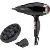 BaByliss Power Pro 2300 6716DE Föhn - Föhn met diffuser en 2 extra blaasmonden - 122 km/u - Coolshot