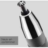 BaByliss - E116E - Precisietrimmer - Neus- en Wenkbrauwtrimmer - Incl. 2 Opzetkammen