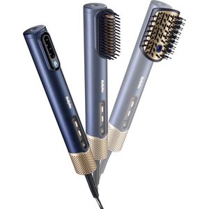 BaByliss - 3-in-1 Wet to Dry Air Wand - Föhn - Zwart - Digitale Haardroger