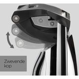 BaByliss Super-X Metal S996E Baardtrimmer - Japans Staal Mes - 0.4mm-5.0mm haarlengte - Digitaal Scherm - Meebewegende Kop