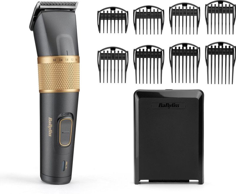 BaByliss - Graphite Precision - Tondeuse - Zwart - Lithium Accu