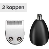 BaByliss - Lithium Power - Baardtrimmer - Zwart - Roestvrijstaal - 14 Kniplengtes