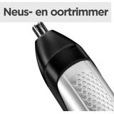 BaByliss - Lithium Power - Baardtrimmer - Zwart - Roestvrijstaal - 14 Kniplengtes