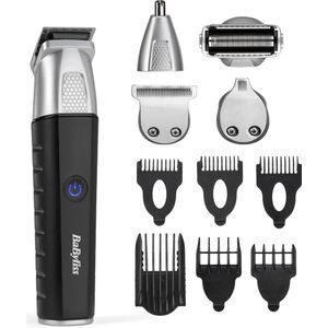 BaByliss - Lithium Power 11 in 1 Multitrimmer - 100% Waterproof - 6 Opzetkammen
