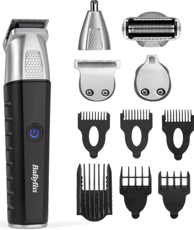 BaByliss - Lithium Power 11 in 1 Multitrimmer - 100% Waterproof - 6 Opzetkammen
