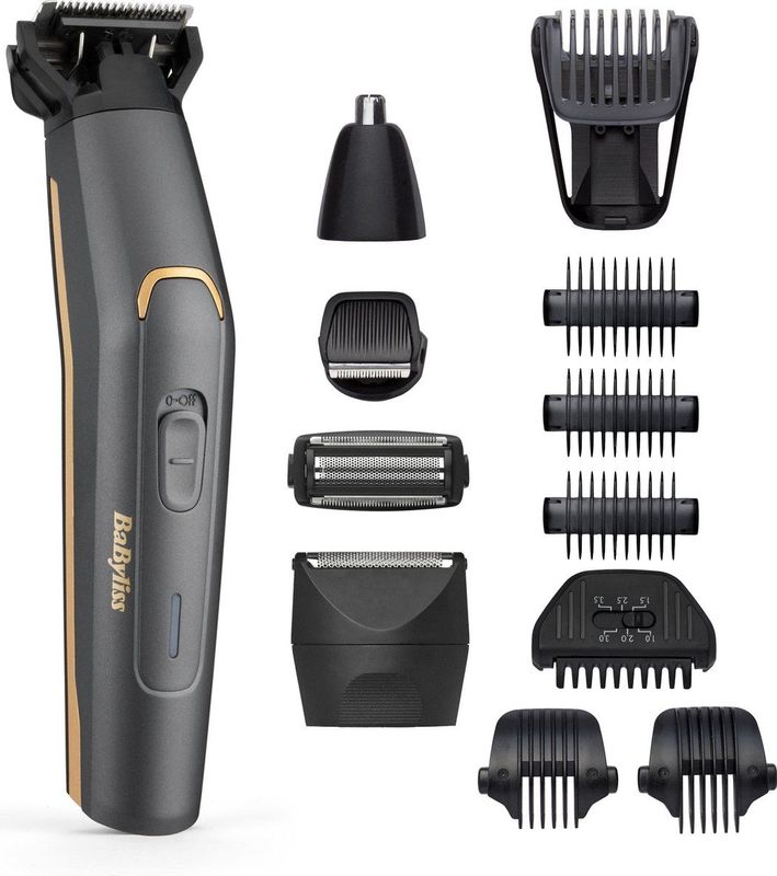 BaByliss - Graphite Precision - 12-in-1 Multi-Trimmer - Trimmerset - Precisie