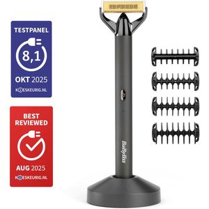 BaByliss X-Blade Super-X Metal Series - Scheerapparaat en Baardtrimmer - Titanium Mes - Waterdicht