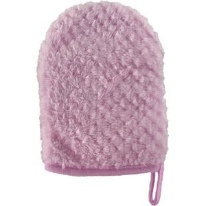 Make-up verwijderingshandschoen roze