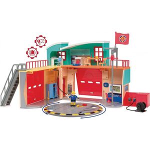 Smoby - Brandweerkazerne - Speelgoed - Rood - Met Geluid en Licht