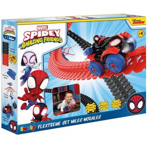 Smoby - Spidey FleXtreme Spin Set - Autocircuit - 4,40 m - 184 Flexibele Tracks