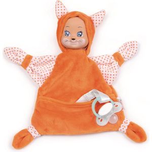 Smoby - Minikiss - Knuffeldoekje - Vos - Zachte Stof