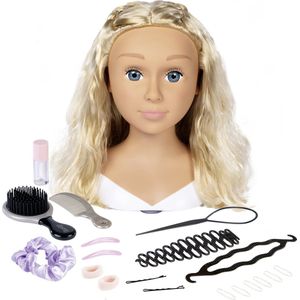 Smoby Mijn Beauty Kappop Blond met Accessoires, 19dlg.