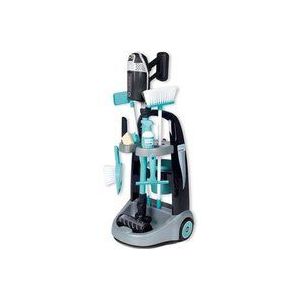 Smoby - Speelgoed - Rowenta Schoonmaaktrolley met stofzuiger