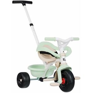 Smoby - Be Fun Comfort driewieler - 3-in-1 uitbreidbaar - Ouderlijk handvat in 3 hoogtes verstelbaar - Verstelbare zitting - Vanaf 10 maanden tot 3 Jaar - Gemaakt in Spanje