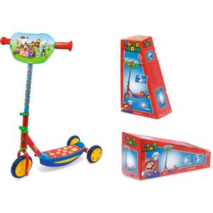 Smoby - Super Mario Step - 3-wiel step - maximaal 20kg - hoogte 67/70 cm - vanaf 3 jaar