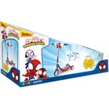 Smoby - Spiderman Step - Scooter - Rood - Met Verstelbaar Stuur
