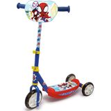 Smoby - Spiderman Step - Scooter - Rood - Met Verstelbaar Stuur