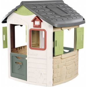 Smoby - S.Life Neo Jura Lodge - Speelhuis - Groen - Kunststof