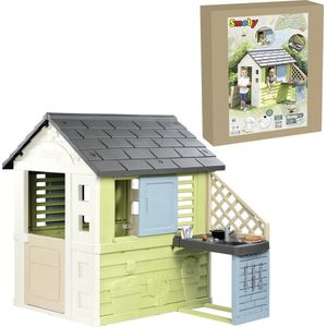 Smoby - Pretty House - Speelhuis met Zomerkeuken - Vanaf 2 Jaar