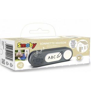 Smoby - Elektronische bel – accessoires voor thuis Smoby – buiten – vanaf 2 jaar – grijs – 810917
