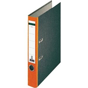 25 x Centra Ordner A4 Wolkenmarmor 55mm orange