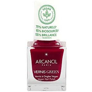 Arcancil Green 130 Dahlia nagellak, rood