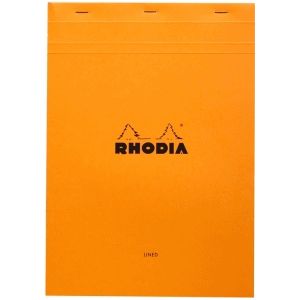 5 x Rhodia Notizblock Nr. 18 A4 21x29,7cm 80 Blatt 80g liniert mit Ran
