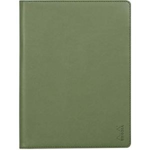 RHODIA 216003C – boekje met klembord en documentenhouder nr. 16 salie – voor notitieblokken of notitieboeken in A5-formaat 17,5 x 23,5 cm (14,8 x 21 cm) – collectie