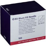 BD Blunt optreknaald 18G roze 1,2x40mm 100 stuks