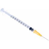 BD Plastipak injectiespuit 1ml + 0,50x16mm naald