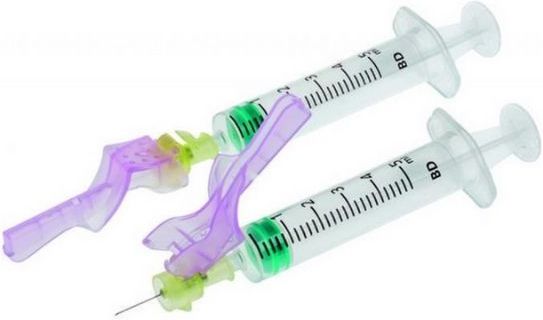 BD Eclipse veiligheidsnaald 30G geel 0,3x13mm