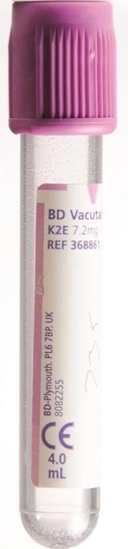 BD Vacutainer bloedbuizen K2E (EDTA) 4ml 100 stuks